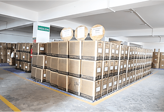 Chemical store Green zone