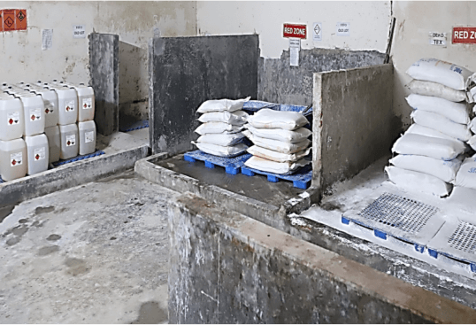 Chemical store