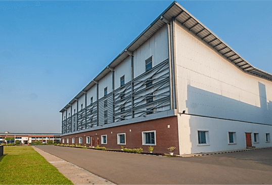 Centre warehouse full view